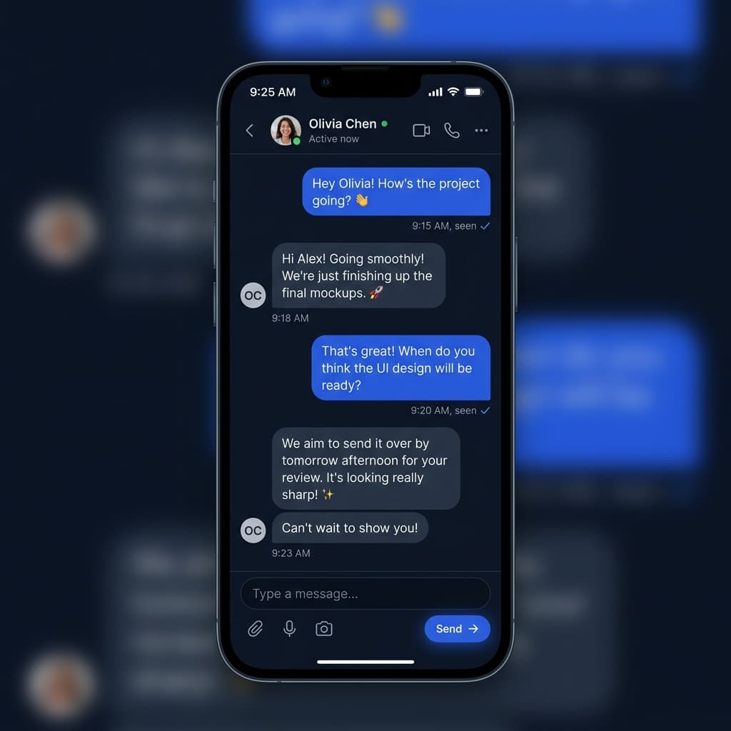 Realtime Chat SDK screenshot 1